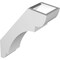Ekena Millwork 3 1/2-in. W x 10-in. D x 14-in. H Olympic Architectural Grade PVC Knee Brace BRCP035X10X14OLY - alternate 2
